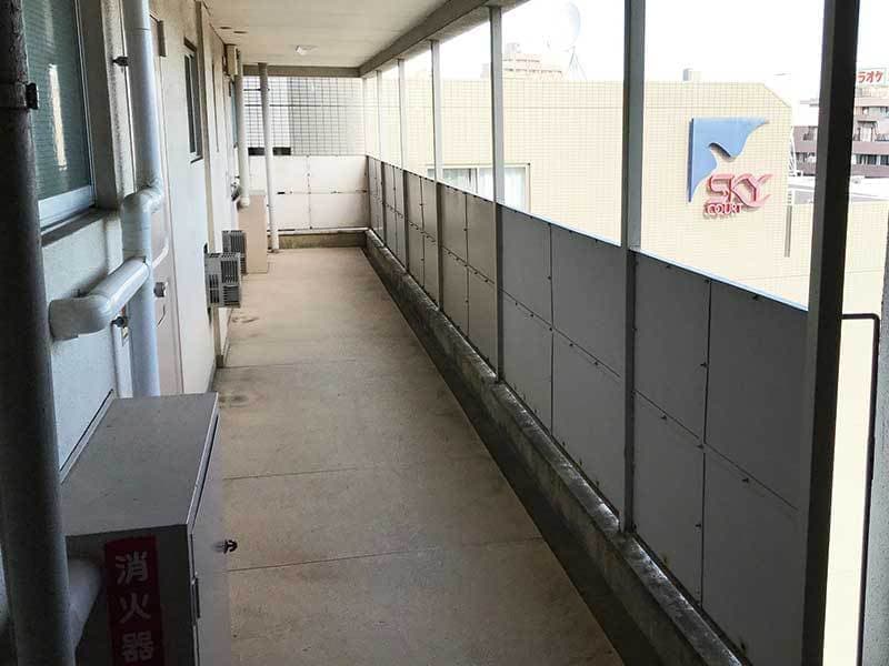 外廊下 BEFORE